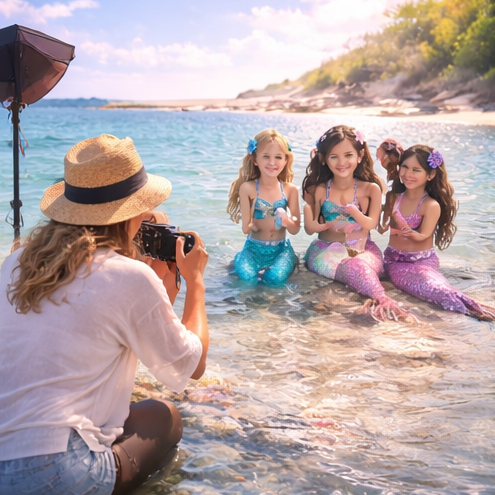 Behind the scenes of Magical Mermaid Mission