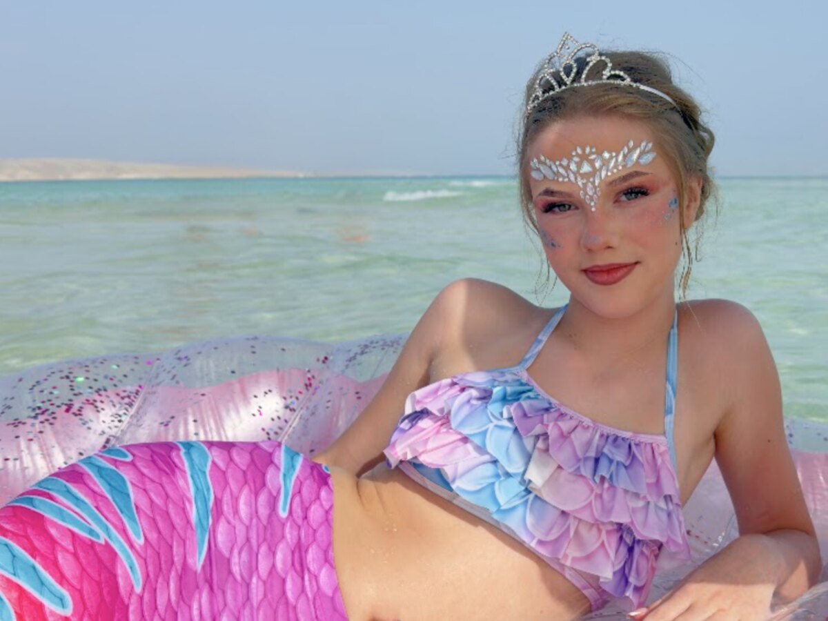 Mermaid styling and professional photo keepsake